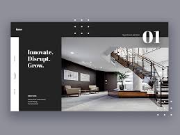 Financial Advisory Company Homepage Interior Design Website Homepage Design Web Layout Design