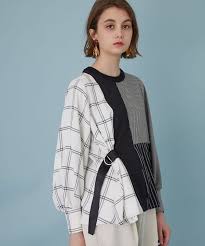 united tokyo アシメチェックブロックブラウスの通販 united tokyo ユナイテッドトーキョー 508100013 united tokyo online store ファッションアイデア ファッション トレンドファッション