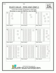 First grade math worksheets for children to supplement their math activities at home or in school. 12 Ones And Tens Worksheet For Preschool First Grade Math Worksheets 1st Grade Math Worksheets 1st Grade Math