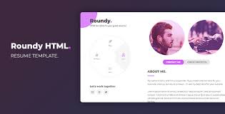 Free professional html5 cv/resume template. Free Download Roundy Html Personal Resume Template Nulled Latest Version Downloader Zone