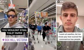 Mr zimmerman does not think supermarkets will. Rolling In The Aisles Australians Turn To Tiktok To Mock Toilet Paper Panic Buying Coronavirus The Guardian
