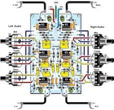 Good quality tone control circuit for hifi audio amplifier its recomended include schematic pcb 8 tone control circuit, stereo preamplifier using normal transistors. Stereo Tone Control