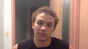 Postgame interview with MIddle Township basketball player Darrell Shelton