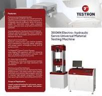 300kN Electro-Hydraulic Servo Universal Material Testing Machine