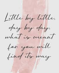 Little By Little In 2020 Quotes By Famous People What Is Meant Best Quotes