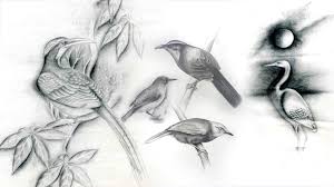Draw the sea draw clouds draw trees. Simple Pencil Drawings By Madura Prasanga Home Facebook