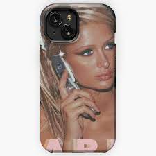 paris hilton 90s aesthetic y2k pink iPhone Case for Sale by rebsunn 