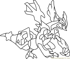 To add color to a photo, all you have to do is add markings. Pokemon Black White Kyurem Coloring Book Pok Mon Zekrom Png Coloring Library