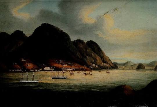 Hong Kong – 1840 – one of the earliest images of Hong Kong. A bit different now. (Acknowledgement to Nigel Cameron (1991). *An Illustrated History of Hong Kong*. Hong Kong: Oxford University Press).