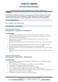 Interestingly enough, it is just like applying perhaps you might want to consider taking a look at these sample resumes available so that you can have a sample guideline or format that you can. Front End Web Developer Resume Samples Qwikresume