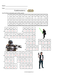 Image Result For Code Breaker Puzzle Minecraft Star Wars Activities Kids Math Worksheets Math Worksheet