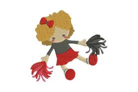 Download Toy Doll In Cheerleader Uniform Creative Fabrica SVG Cut Files