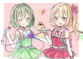 こいしフラン 落書き 東方project touhou touhouproject フランドール フランドールスカーレット こいし 古明地こいし 電繪 落書き 繪圖 塗鴉 畫 drawing draw illustration painting 古明地 こいし 東方 かわいい