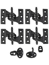 Acme Black Cast Iron Mortise Shutter Hinges 3 3 4 X 2 1 2 Shutter Hinges Shutters Old Wooden Shutters