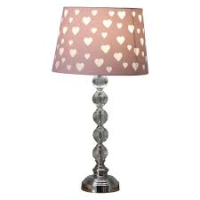 Continuing prolific lighting designer ingo maurer's experimentation in poetically pairing the ingenious lighting techniques with clever design, the highly sculptural one from the heart table lamp features two stylized hearts reflecting off each other. 22 In Ariel Heart Crystal Stacked Orb Table Lamp Walmart Com Walmart Com