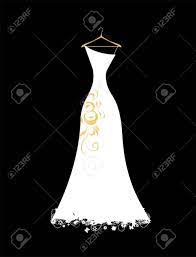 After the big day, this personalized twist on a classic hanger is a keepsake that you'll have in your closet for years to come. Wedding Dress White On Hangers Royalty Free Cliparts Vectors And Stock Illustration Image 7107773