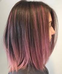 40 Pink Hairstyles As The Inspiration To Try Pink Hair Brown Hair With Pink Highlights Hair Styles Hair Highlights