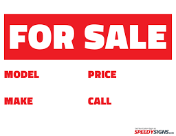 · this free printable signs for sale auto gallery is mixed because we understand that pictures are best way to give you ideas. Free Vehicle For Sale Printable Sign Template Printable Signs For Sale Sign For Sale Signs