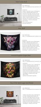 Get it as soon as thu, may 20. Skull Tapestry Collection Apollobox