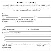 The signed form helps safeguard your business from chargebacks or any financial problems. Free 7 Credit Card Authorization Forms In Pdf