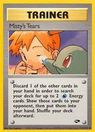 We did not find results for: Serebii Net Pokemon Card Database Gym Challenge 118 Misty S Tears