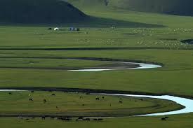 秋日莫尔格勒河赏不尽的生态美- 新华网内蒙古频道