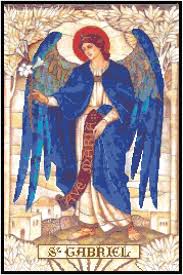 The person who created it has full rights, and unless you ask (and they agree) to use it, you're in breach of the law. St Gabriel The Archangel Cross Stitch Pattern Chart Graph