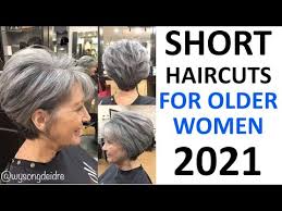 The look is especially ideal for men with fine hair who need a style to suit their thin locks. Short Hairstyles For Elderly Ladies