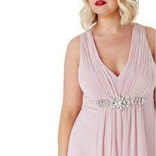 Scopri le promozioni di zalando! Abito Lungo Elegante Cerimonia Taglie Comode Lorcastyle