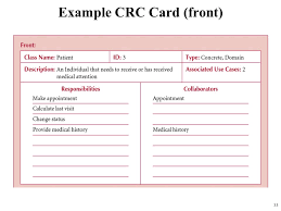 You can create as many as crc card on a diagram by repeating this step. Prof Dr Nizamettin Aydin Ppt Download