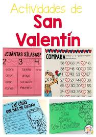 Valentines Day Activities And Ideas For First And Second Grade In Spanish Perfect For D Bilingual Classroom Dual Language Classroom Math Vocabulary Activities