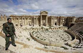 Le bornage des routes reliant palmyre à la syrie occidentale. Palmyre Tombe Aux Mains Des Djihadistes Le Devoir