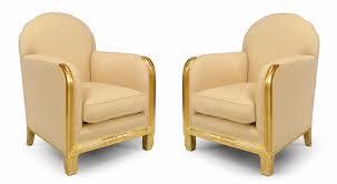 5 out of 5 stars. French Art Deco Gilt Club Chairs
