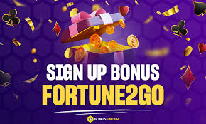 Fortune2go sign up bonus