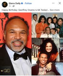 Happy 64th Birthday Geoffrey Owens! 🎉🎈