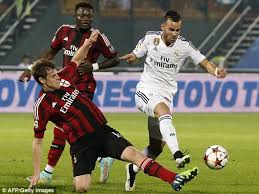 Milan draw goalless in the last preseason match before the start of their respective leagues. Real Madrid 2 4 Ac Milan Match Report Goals From Jeremy Menez Giampaolo Pazzini And A Stephan El Shaarawy Double Give Italian Side Victory In Dubai Friendly Daily Mail Online