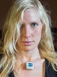 The tiny screen you can wear around your neck