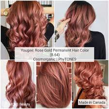 No longer is rose gold just gracing jewellery such as watches, chains and more. Yougee Rose Gold Permanent Hair Color 8 64 Cosmorganic Phytones Shopee Philippines