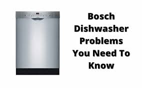 Find owners guides and pdf support documentation for blenders, coffee makers, juicers and more. 5 Common Bosch Dishwasher Problems Diy Appliance Repairs Home Repair Tips And Tricks