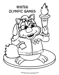 Olympic coloring pages vancouver 2010. Winter Olympic Coloring Pages For Kids Coloring Home