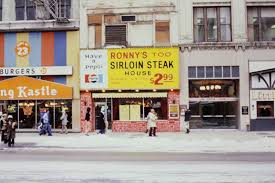 King Kastle Restaurant Next Door To Ronny S Steak House Too On State St In The Chicago Loop In 1979 Chicago Pictures Chicago Loop Chicago Neighborhoods