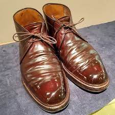 2018 01 06 14 00 13 tanapansensei alden polish 私物 もうすぐ20年のお付き合い alden cordvan horween shoesrepair shoerepair shoepoli chukka boots boots ankle boot