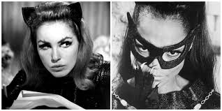 Eartha kitt as catwoman on set of the television series batman. From Stewardess To Prostitute To Pet Shop Owner A History Of The Many Lives Of Catwoman Pacific Standard
