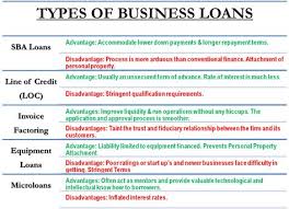 Types Of Business Loans Accounting Finance Business Money Money Management