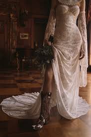 Our gws brides love a good bridal boot or bootie. The Perfect Cowboy Boots To Wear With Your Wedding Dress