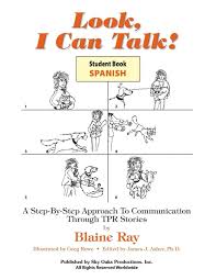 Cuento is a masculine noun, while historia is a feminine noun. Look I Can Talk Spanish Ray Blaine Asher James J Rose Greg 9781560184744 Spanish Amazon Canada