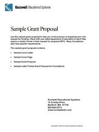 It goes on top of a proposal, but it is not the same as an executive summary, which states your proposal's key points. Grant Proposal Cover Letter Sample Free Word Templates