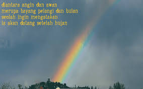 Pelangi Senja Kata Kata Bucin