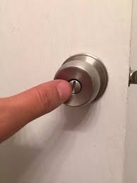 If your door lock has a hole in it, and functions similarly to the one in this video, check this video out! How To Open A Locked Bedroom Door Without Using A Key Quora