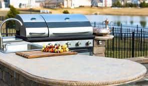 What is the hight of an outdoor kitchen counter? 4 Great Surfaces For Outdoor Kitchen Counters Rismedia